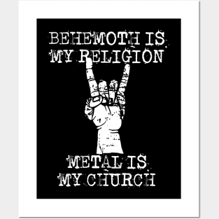 behemoth my religion Posters and Art